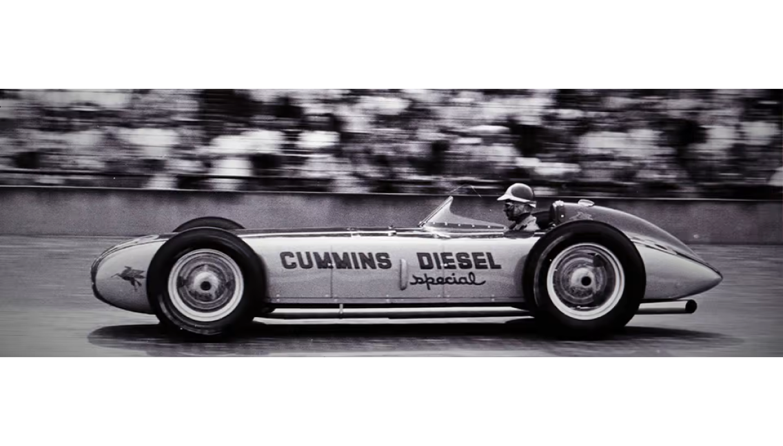 #28 Cummins Diesel Special at the 1952 Indy 500