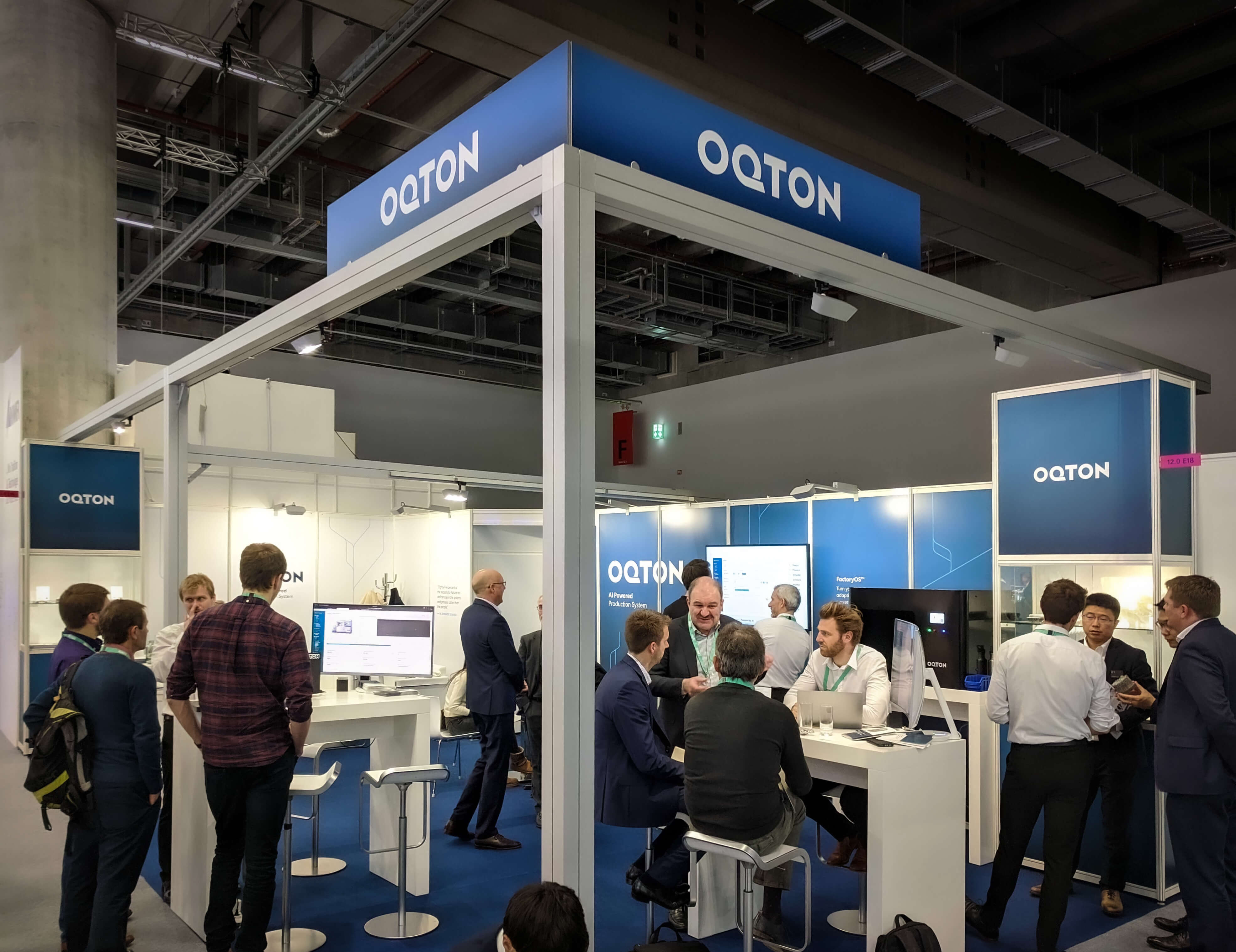 Oqton booth FormNext 2019