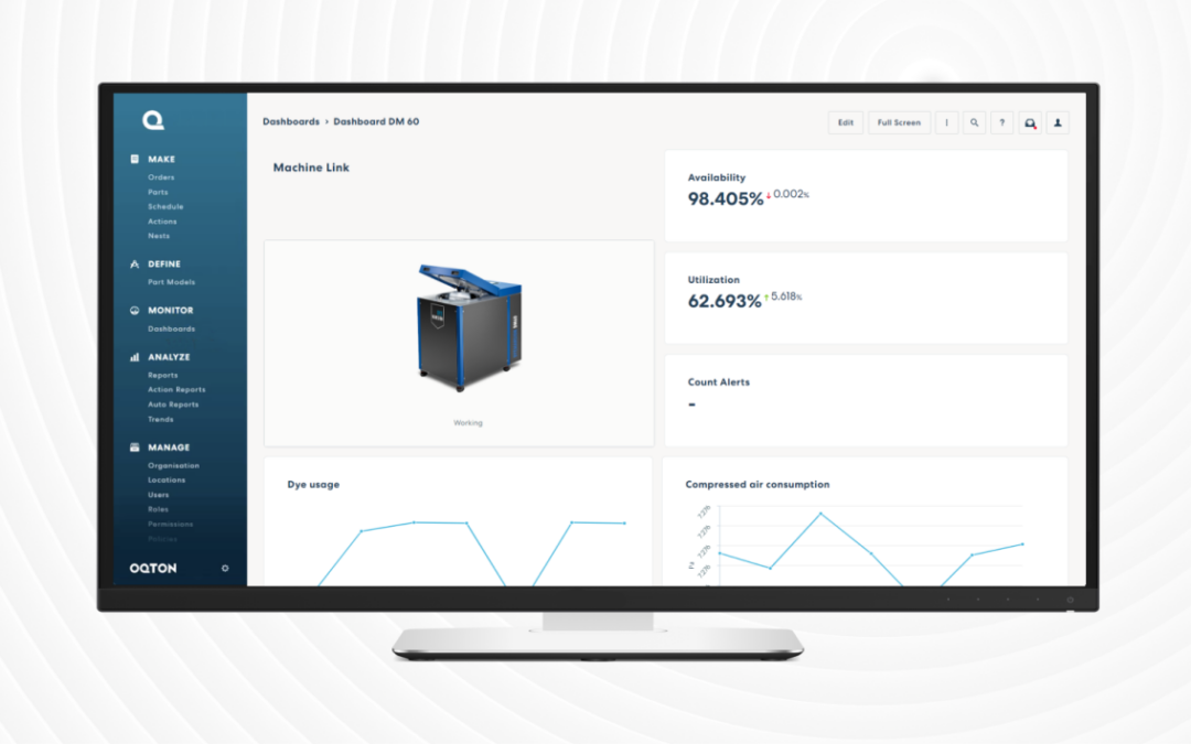 Oqton and DyeMansion integrate solutions to increase Additive Manufacturing post-processing traceability