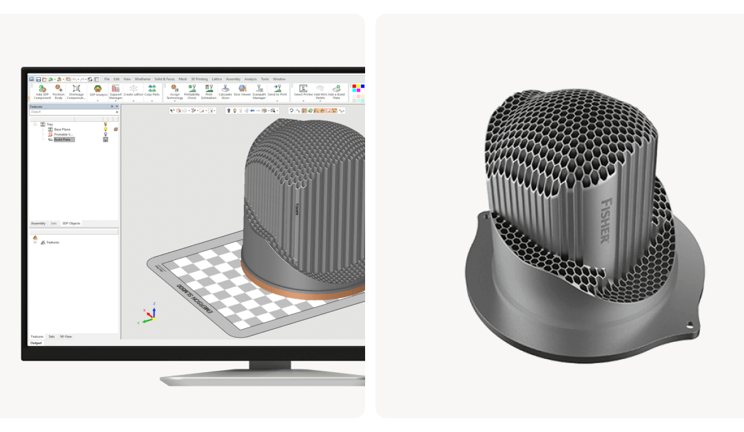 Emerson Greatly Improves Additive Manufacturing Efficiency with 3DXpert