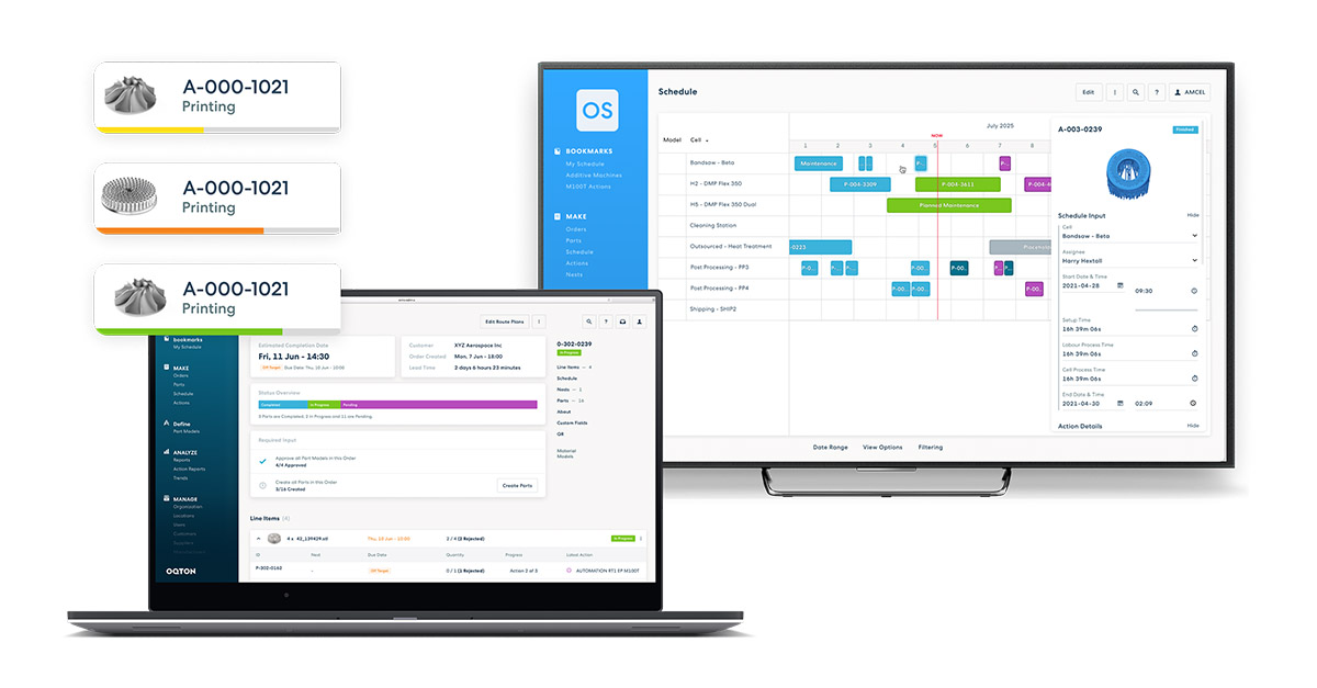 Oqton Manufacturing Execution System